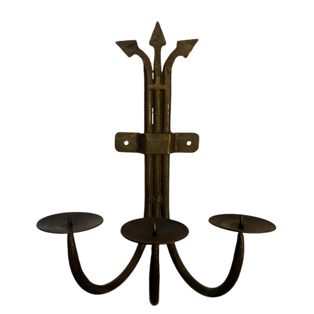 Beautiful Wrought Iron Candle Sconce